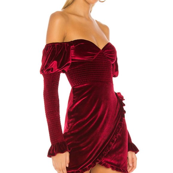 COPY - NWT Revolve Tularosa Margot Dress Red M - Picture 6 of 7